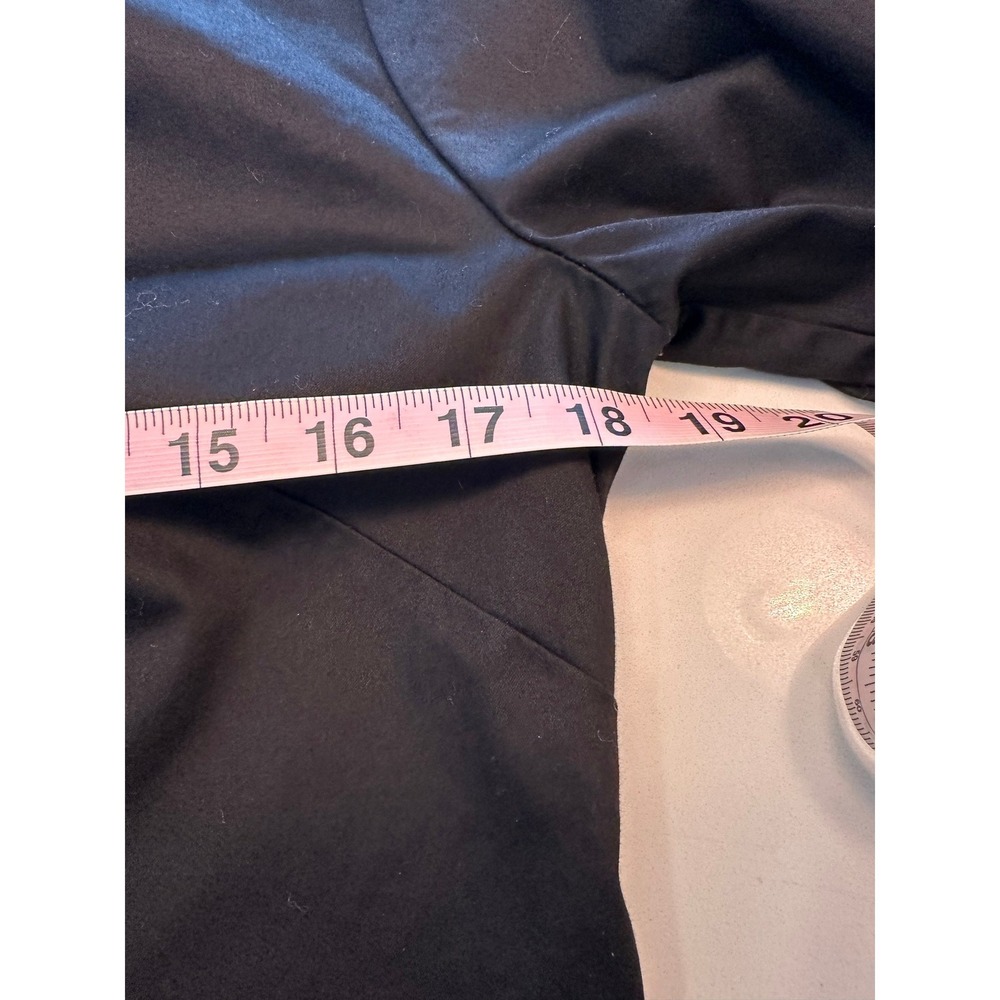 Banana Republic Womens Black Stretch Cotton Button Down Long Sleeve Shirt Size M - Picture 3 of 6